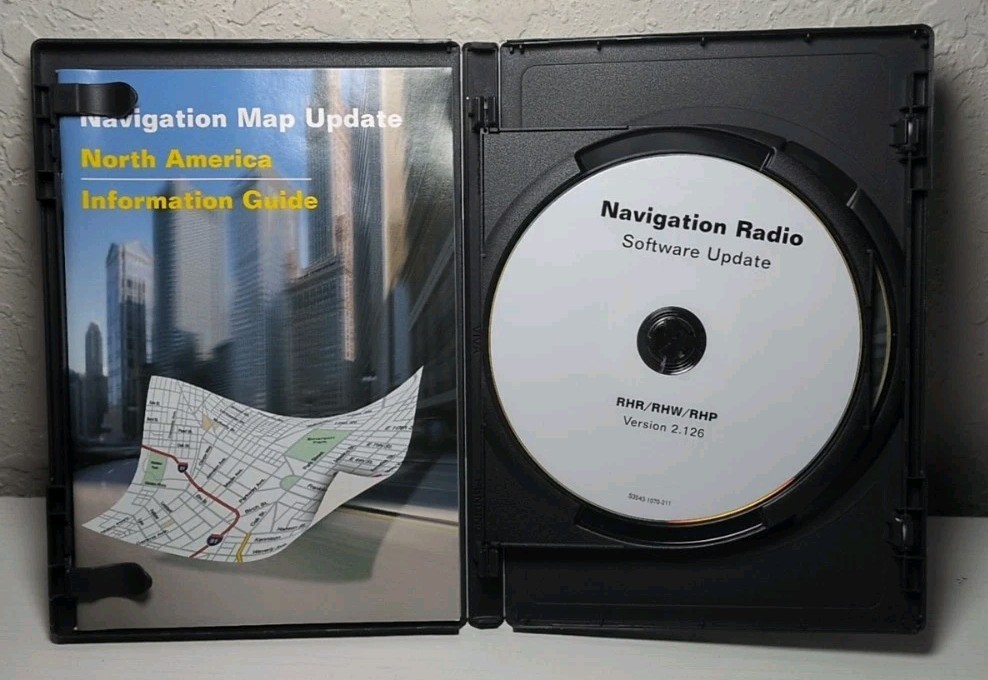 2011-2012 Ram,Chrysler Navigation Map/Radio Software Update Uconnect CD/DVD