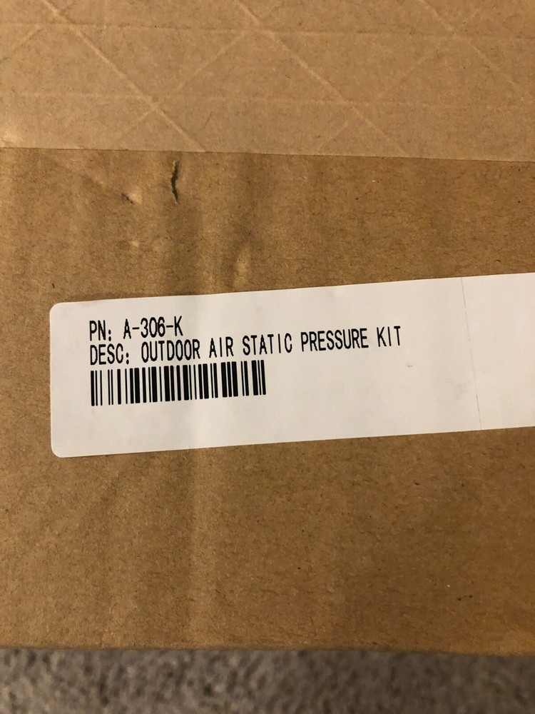 Dwyer A-306 Outdoor Static Pressure Sensor Kit NEW