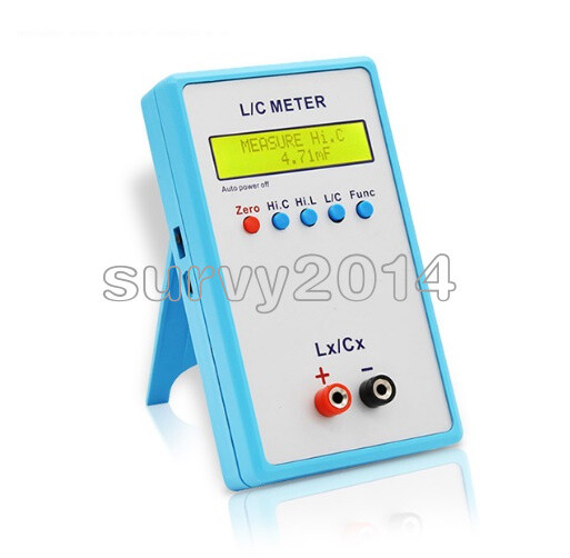 High Precision L/C Inductance Inductor Capacitance Multimeter Meter LC200A Tool