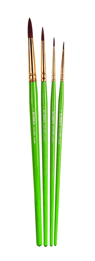 AG4050 Coloro Paint Brushes Sizes 00148