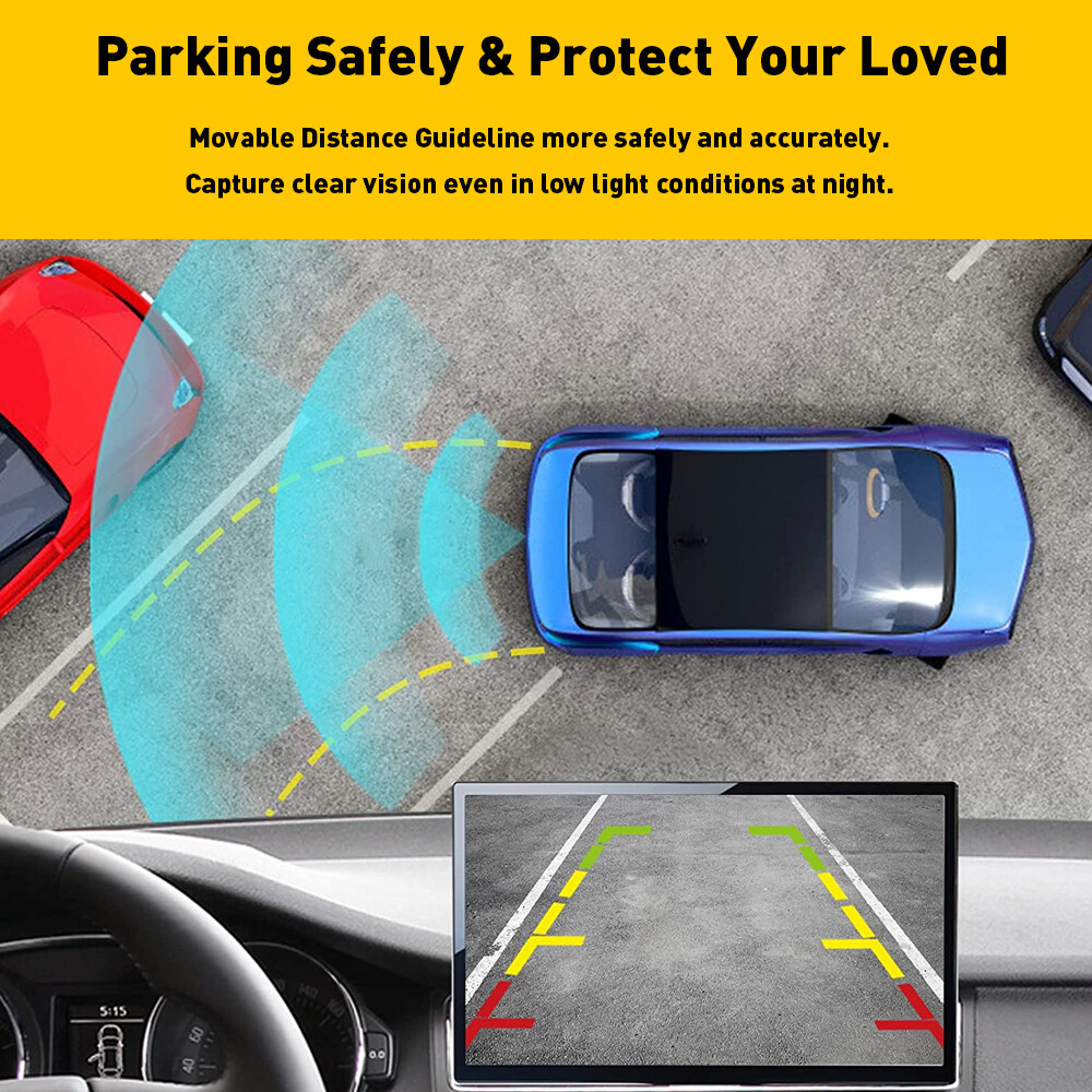 For 2010-2017 Chevy Equinox Rear View Back Up Backup Reverse Parking Camera EOA