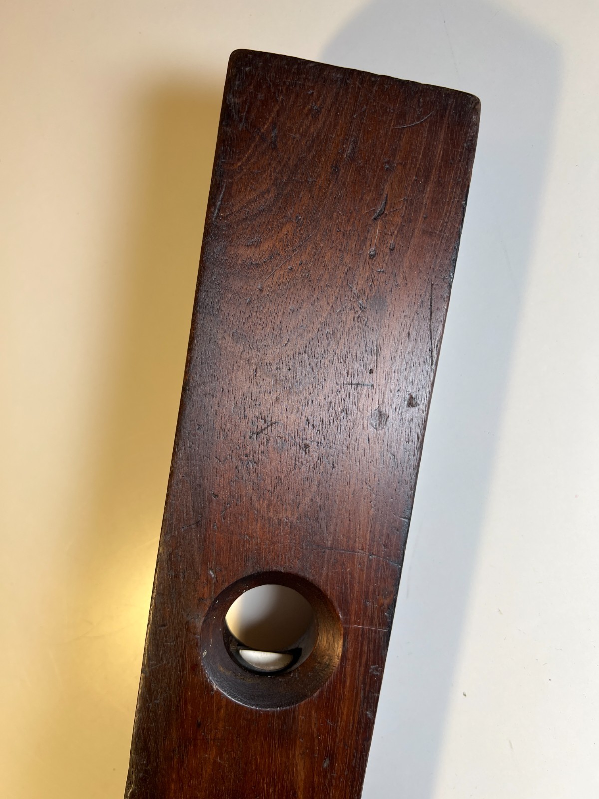 Rare Early Disston & Morss Precision Spirit Level Patent April 25, 1871 28" L