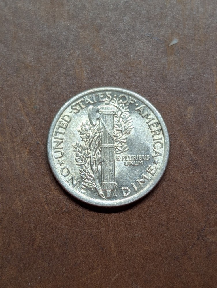 1917 Mercury Dime 10c Choice Uncirculated