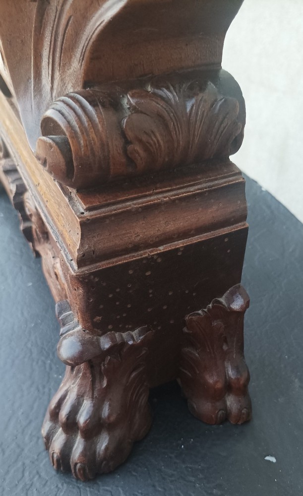 Walnut Clock Case 19th Century