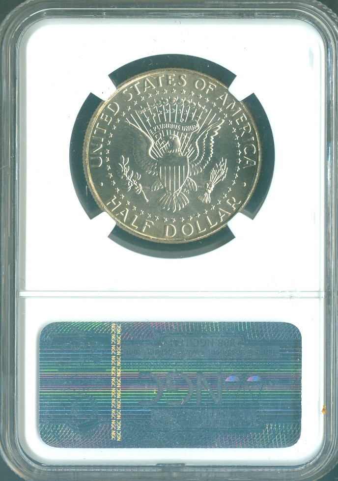 2008 P KENNEDY HALF DOLLAR NGC MS67 .