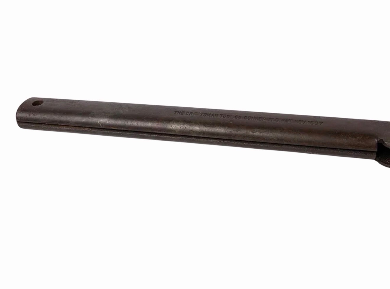 Antique 1907 Craftsman Tool Co. 14" Roller Jaw Type Pipe Wrench - Please Read