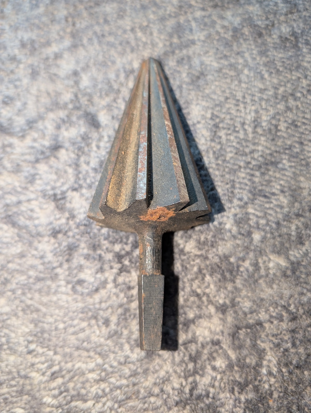 VTG Union Tools Pipe Burring Reamer 2 1/4" OD Spiral. 4 1/2" Length. USA Made.