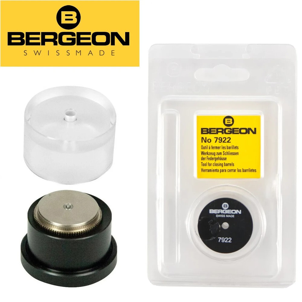 Bergeon 7922 Tool for Closing Mainspring Barrels