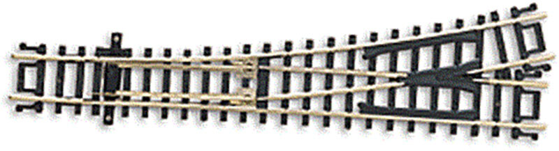 Atlas N Scale Code 80 Custom Left-Hand Turnout/Switch Model Train Track