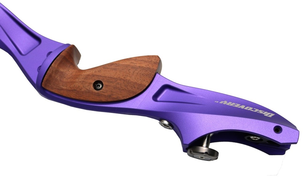 Samick 17" Machined CNC Discovery Riser / Deep Purple / Right Hand