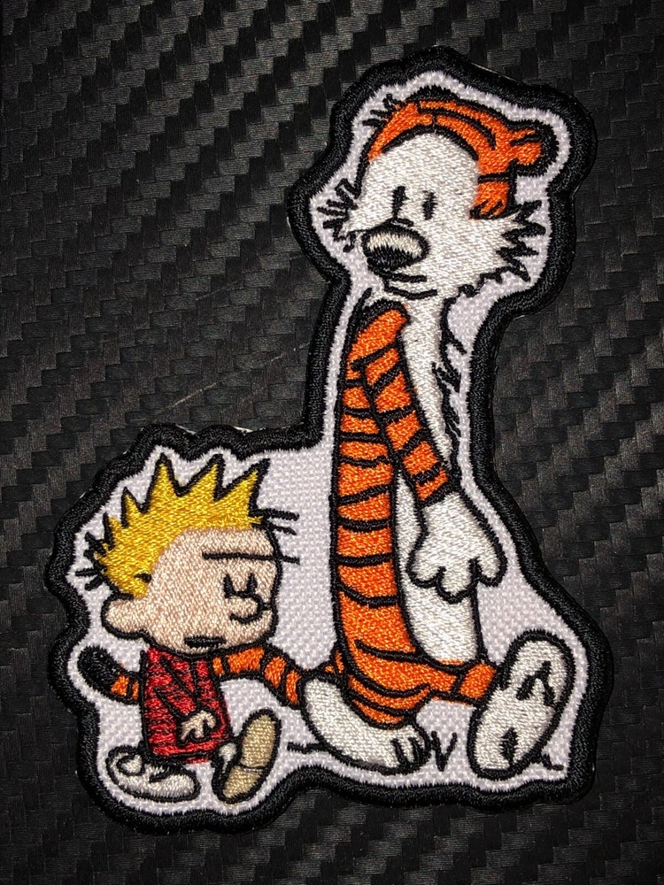 CALVIN AND HOBBES PATCH AWESOME PATCH WOW