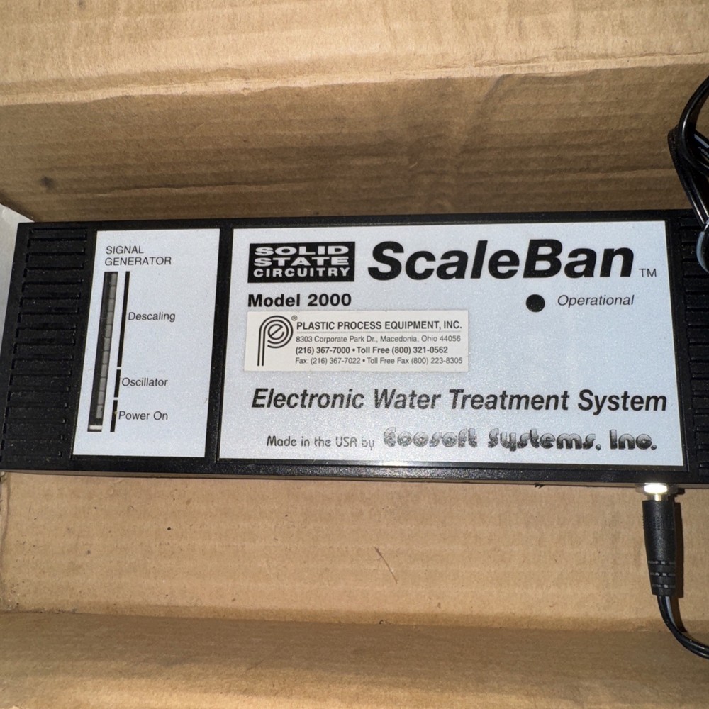 ScaleBan/solid State/electronic Water Treatment System By Ecosoft Systems Inc.