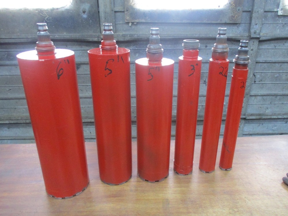 HILTI DIAMOND CORE BITS  [6]   2" THUR 6"
