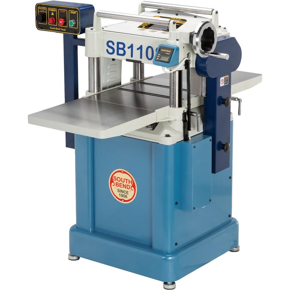 SB1108 15" Variable-Speed Planer with Helical Cutterhead