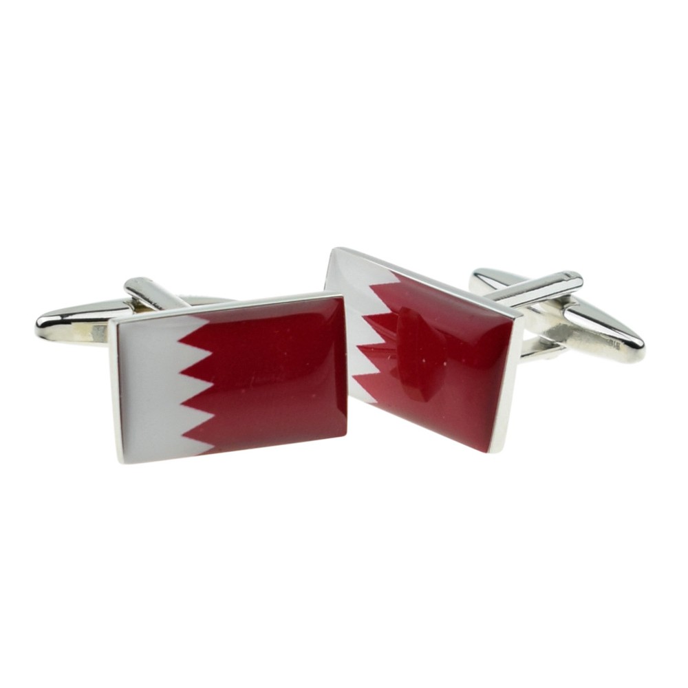 Bahrain Flag Cufflinks X2BOCF052