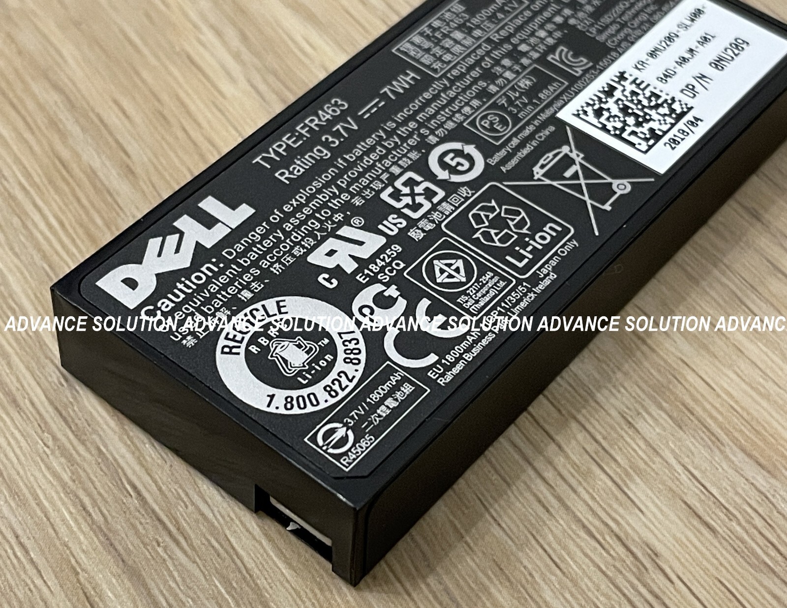 New Dell PowerEdge RAID Controller Battery NU209 FR463 PERC 5i 6i H700 R710