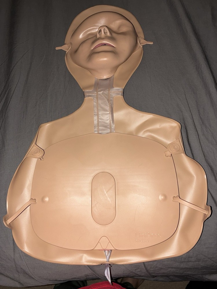 Mini Anne CPR Mannequin By Laerdal Blow Up Practice Doll Dummy Inflatable!