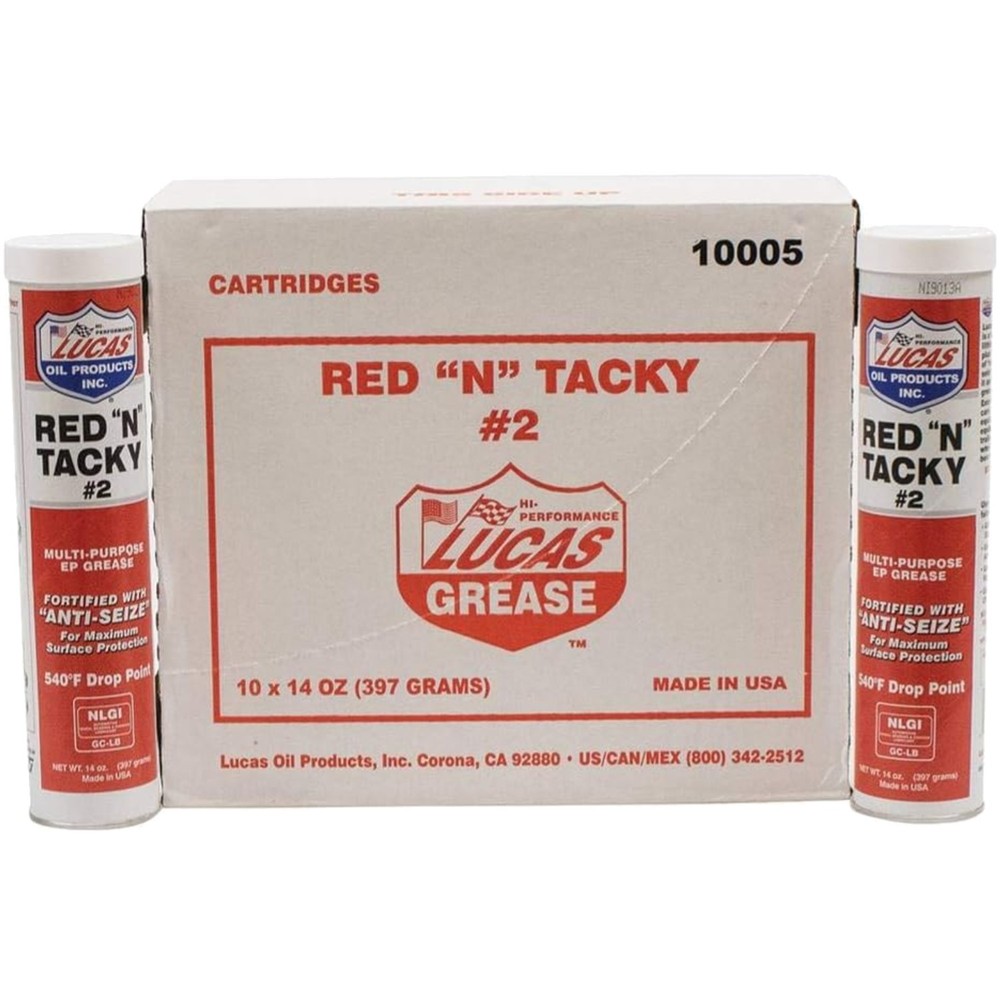 Stens Red N Tacky Grease, 10 Pack