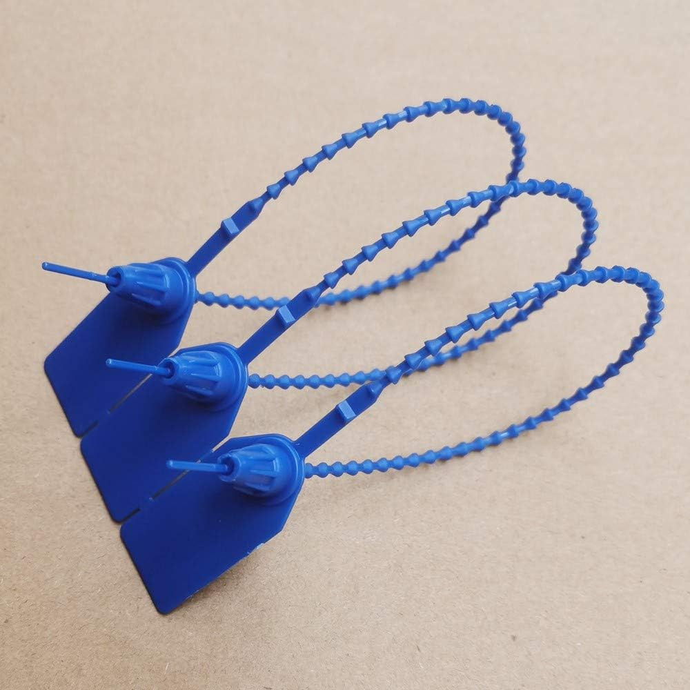 Plastic Security Seals 9.84" Tamper Proof Self Locking Security Tags Pull-Tite S
