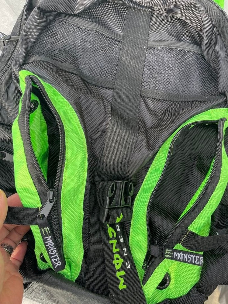 Monster Energy Backpack Black/Green