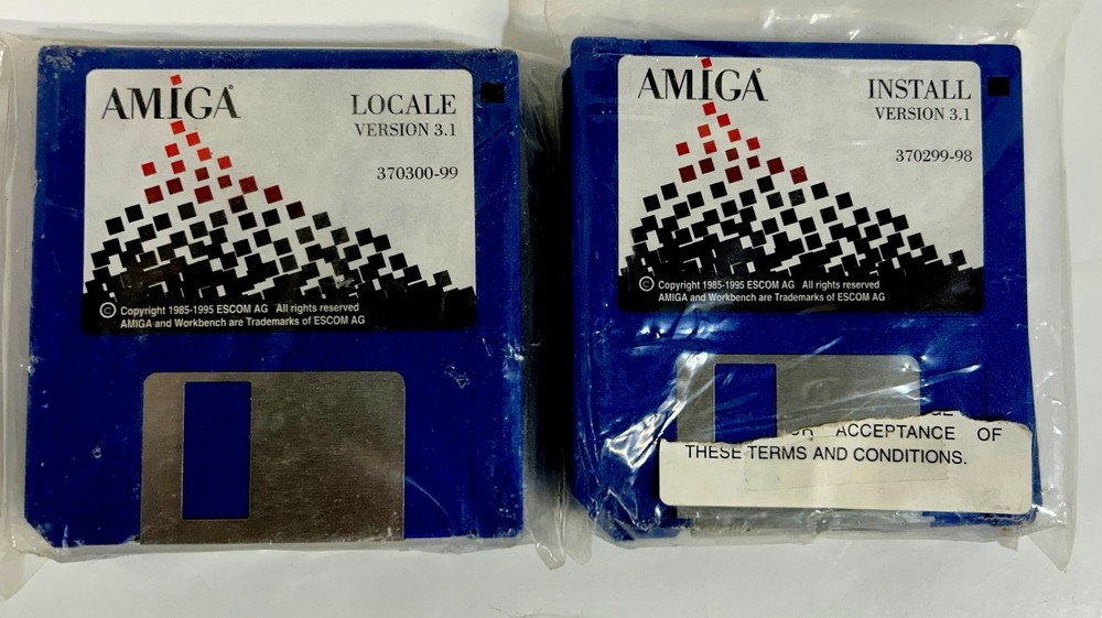 Amiga 3.1 Installation Disk Package