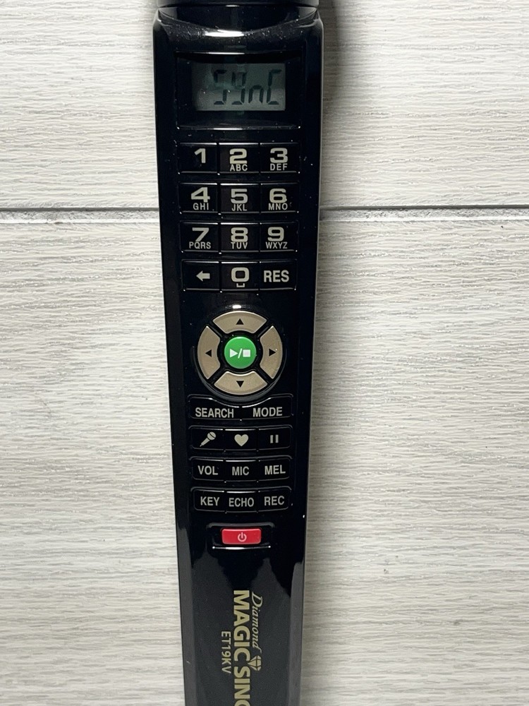 Diamond Magic Sing ET19KV Wireless Karaoke Replacement-add On Microphone Tested