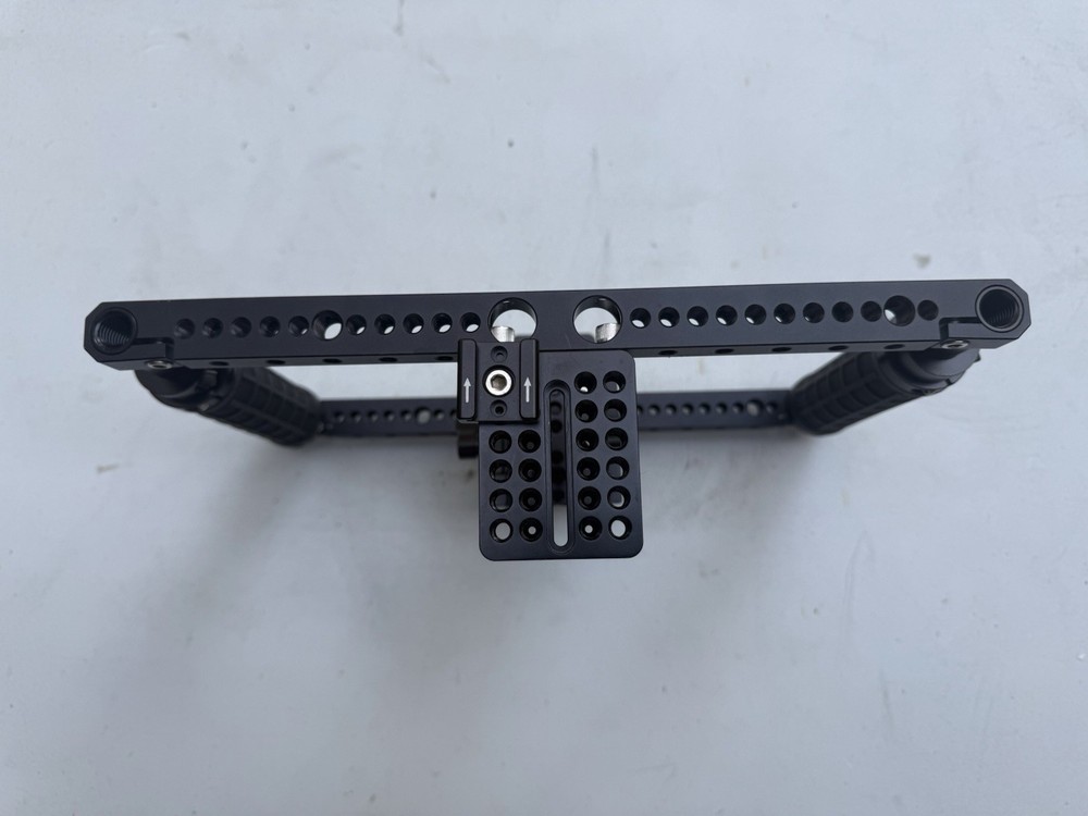 CAMVATE Battery Grip Camera Cage Adjustable with Quick Release Baseplate - 1772