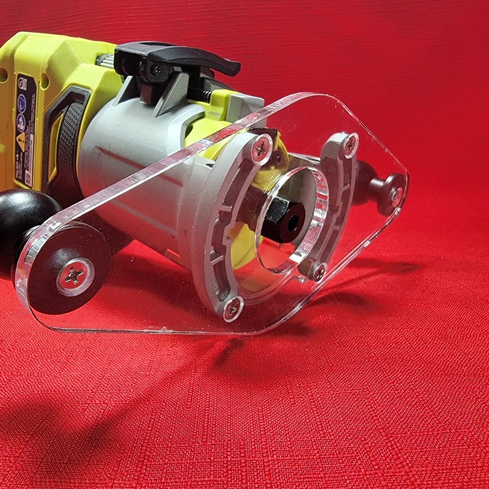 Ryobi Compact Trim Router Clear Precision Base Plate -Woodwork-Pattern