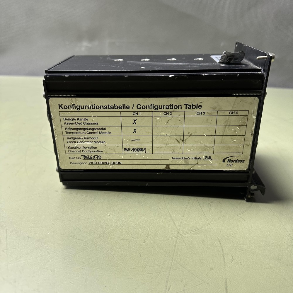 Nordson EFD 1100957369 PICO DRIVER DCON 1pcs