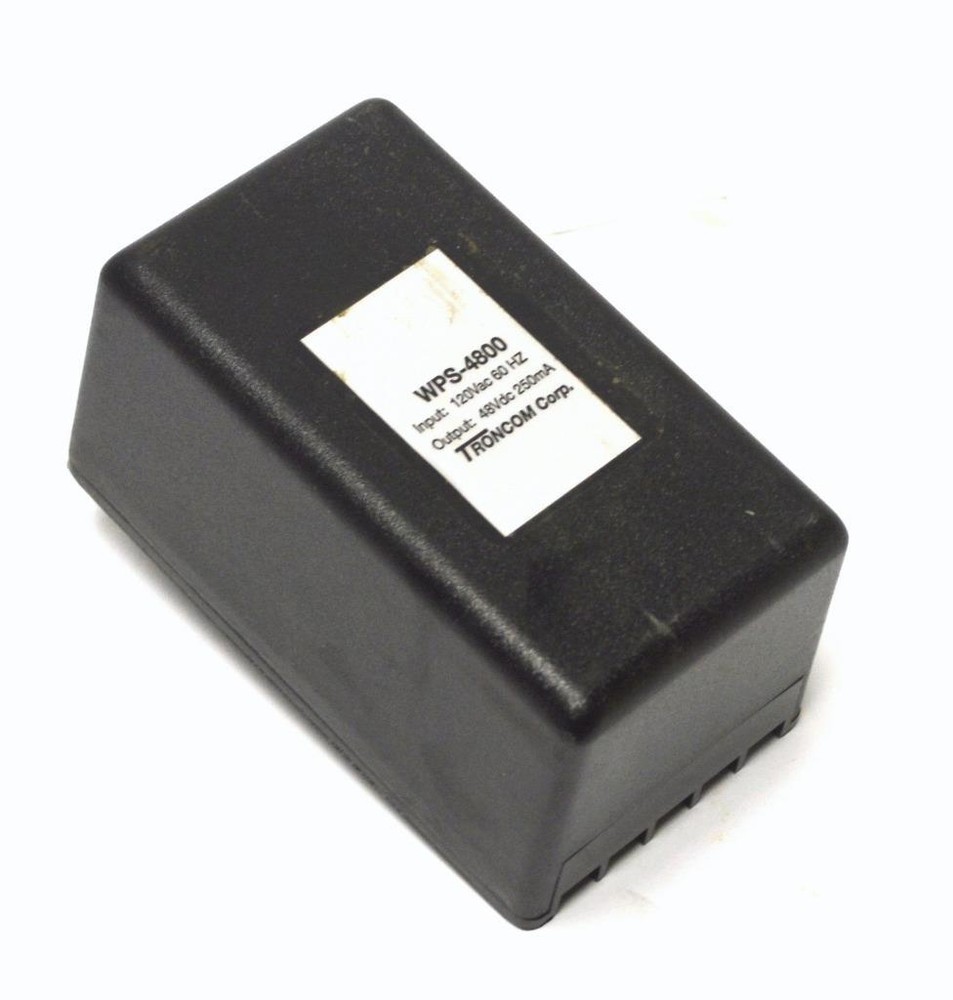TRONCOM CORP. WPS-4800 CLASS 2 TELEPHONE POWER SUPPLY MODULE
