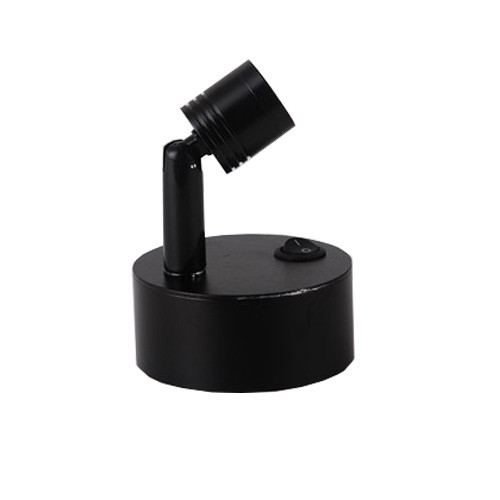 3W LED Picture Light Battery-Powered Wall Night Lamp Button Adjustable Spotlight