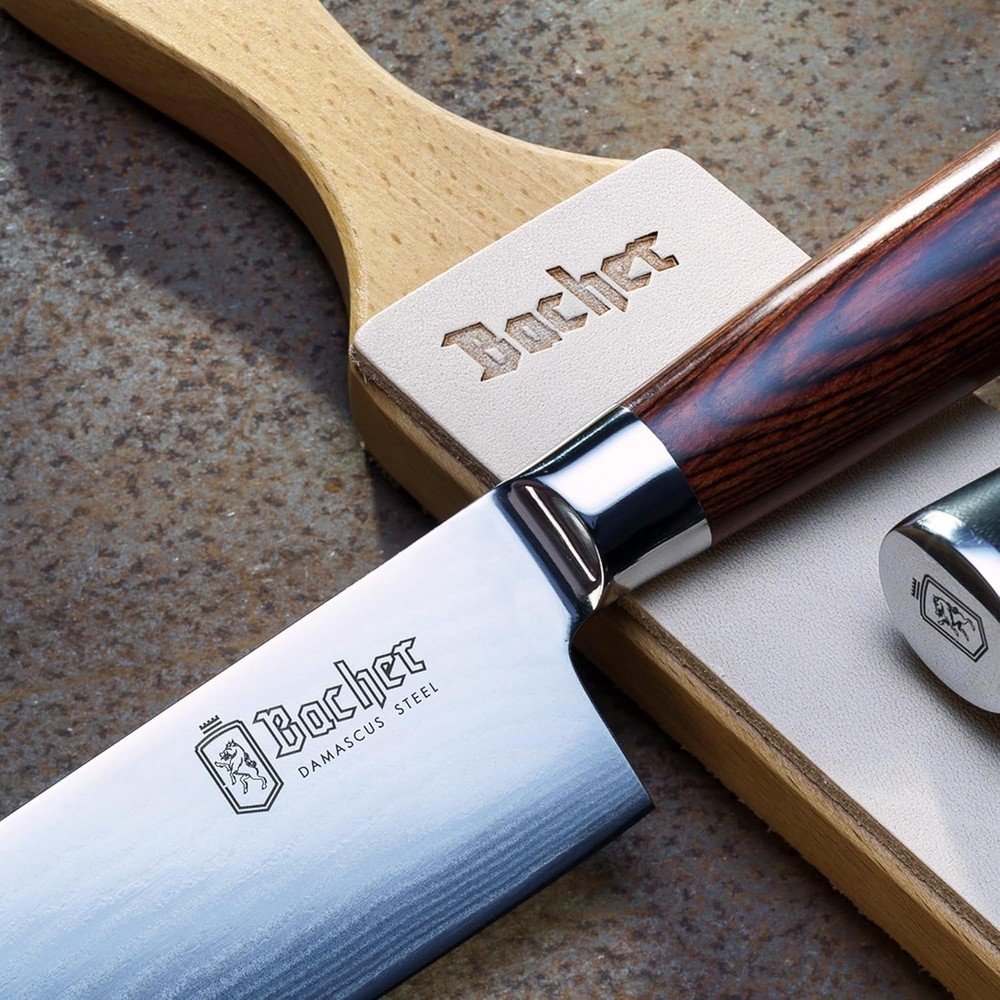 Handmade Leather Strop with Stropping Compound