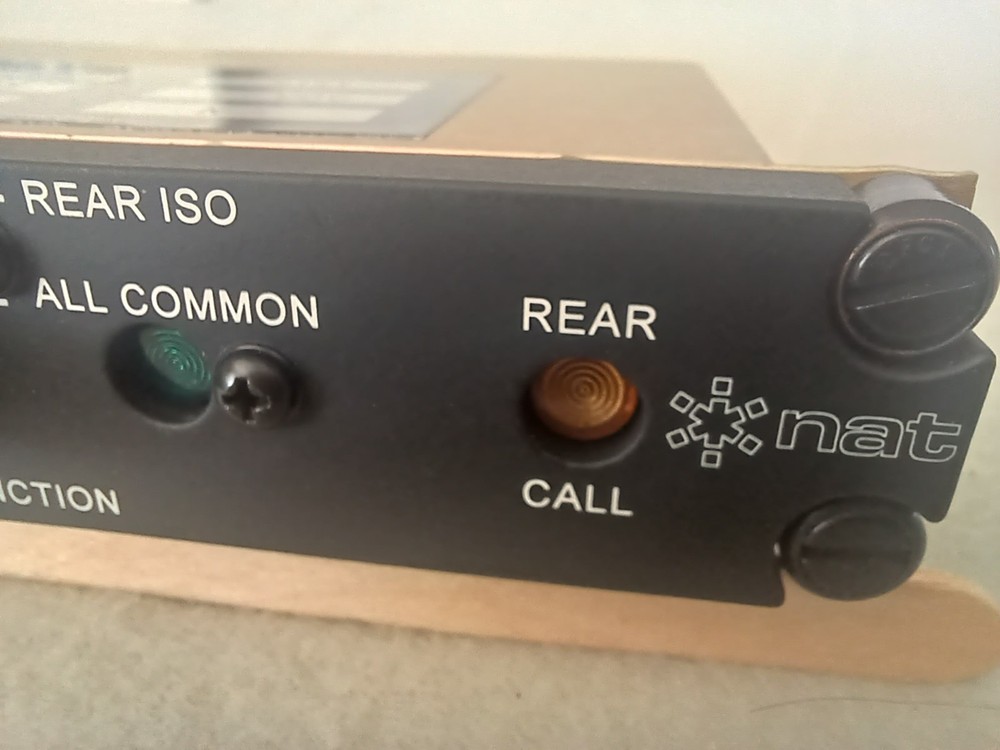 Northern Airborne Technology AA31-002 Intercom Control Panel 28V