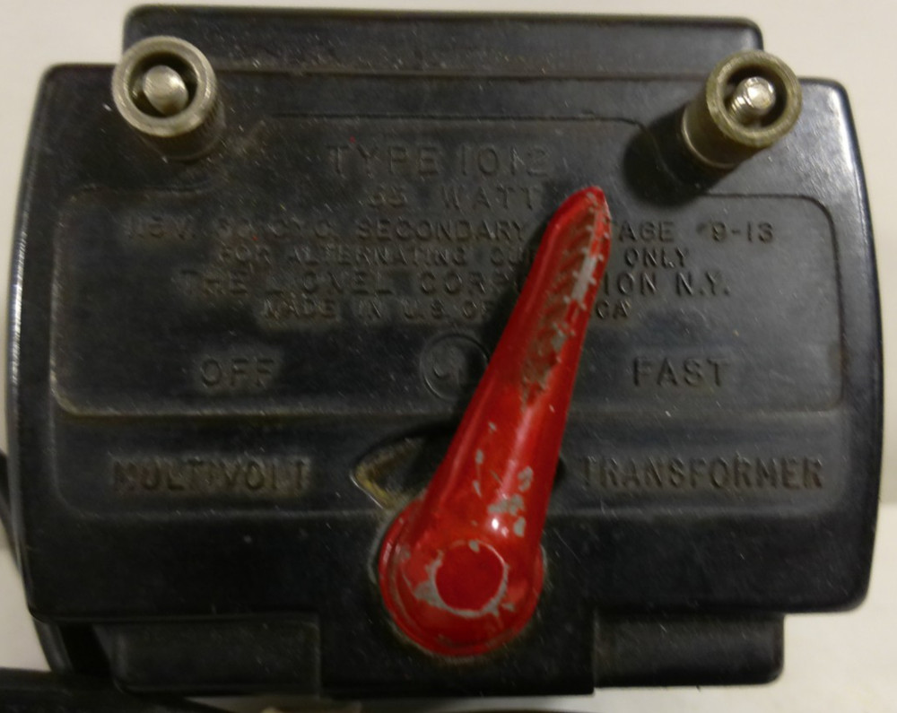VINTAGE LIONEL #1012 35 WATT TRANSFORMER GREAT FOR BASIC SET