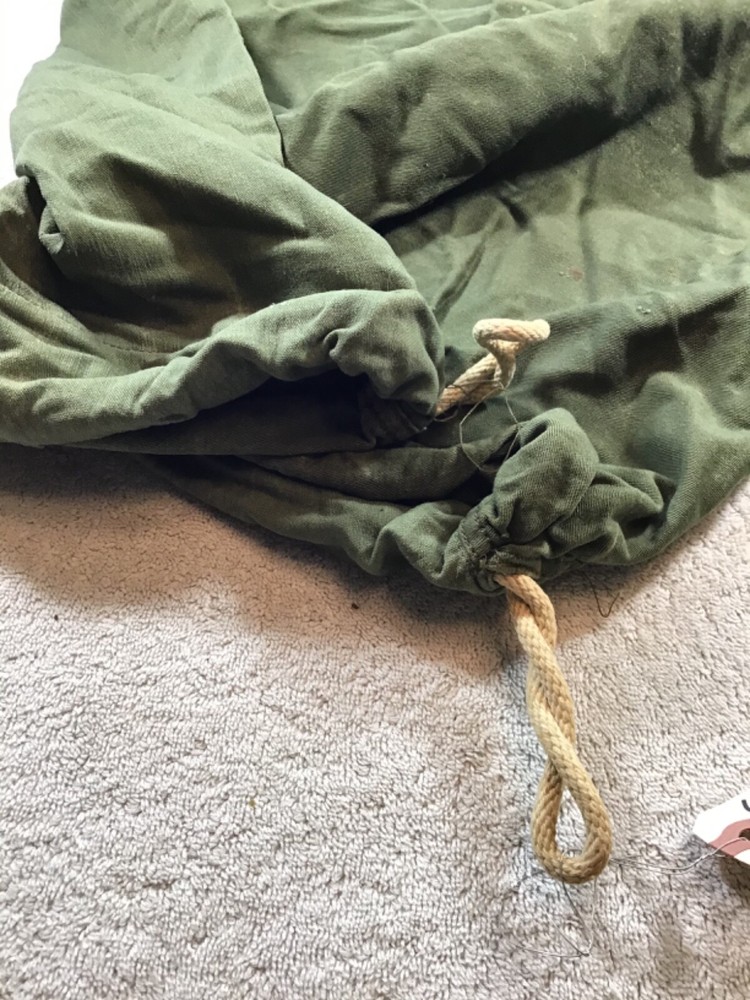 1960's OD Barracks/ Laundry Bag #8