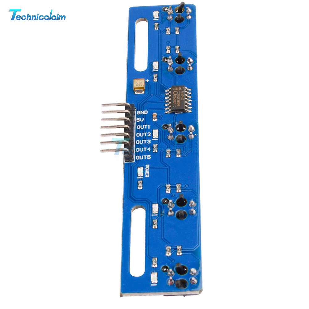 5-Way Tracking Sensor Infrared Line Sensor Obstacle Avoidance Module TCRT5000L-