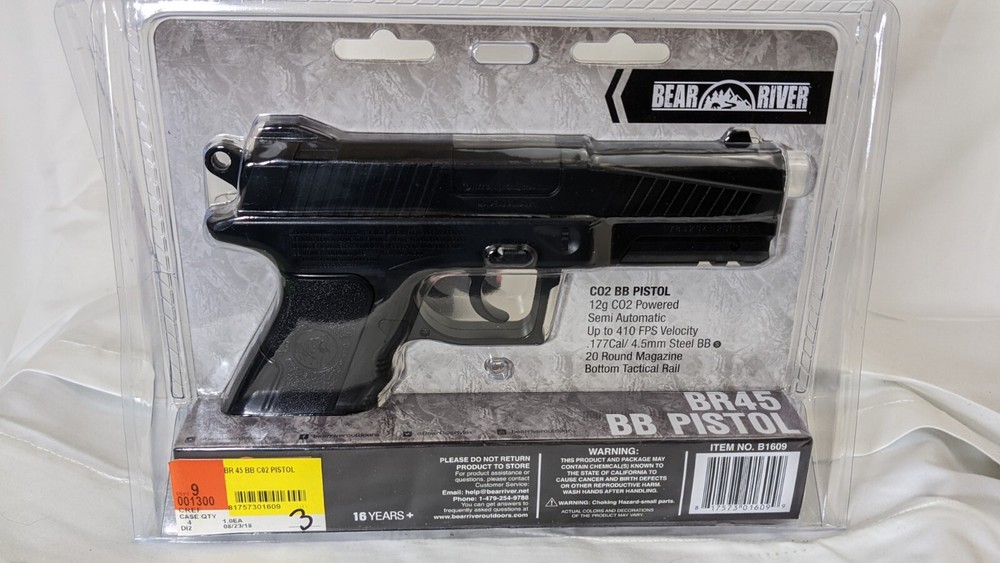 BR 45 BB Pistol Bear River rare new practice