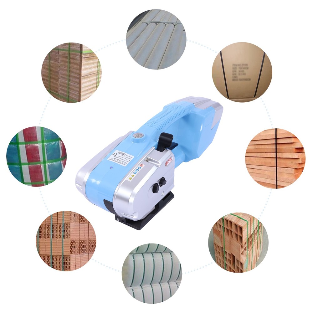 Electric Strapping Machine Automatic Strapping Tool for 1/2-5/8" PP PET Straps