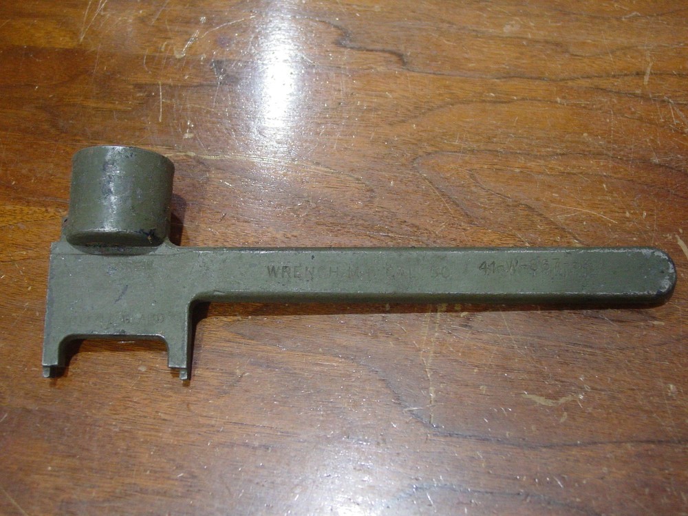 Muzzle Gland Wrench M.G. Browning Cal 50 W19-059-ORD-1881 TOOL