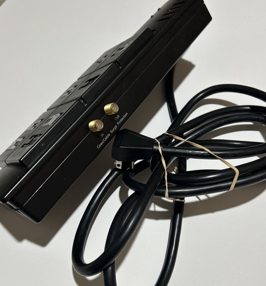 Surge Protector Power Strip NX2/Nexttech Coax/Cable/Line Moden