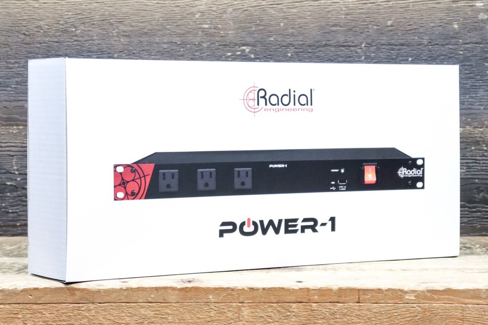 Radial Engineering Power-1 Multiple Outlets Surge Suppressor & Power Conditioner