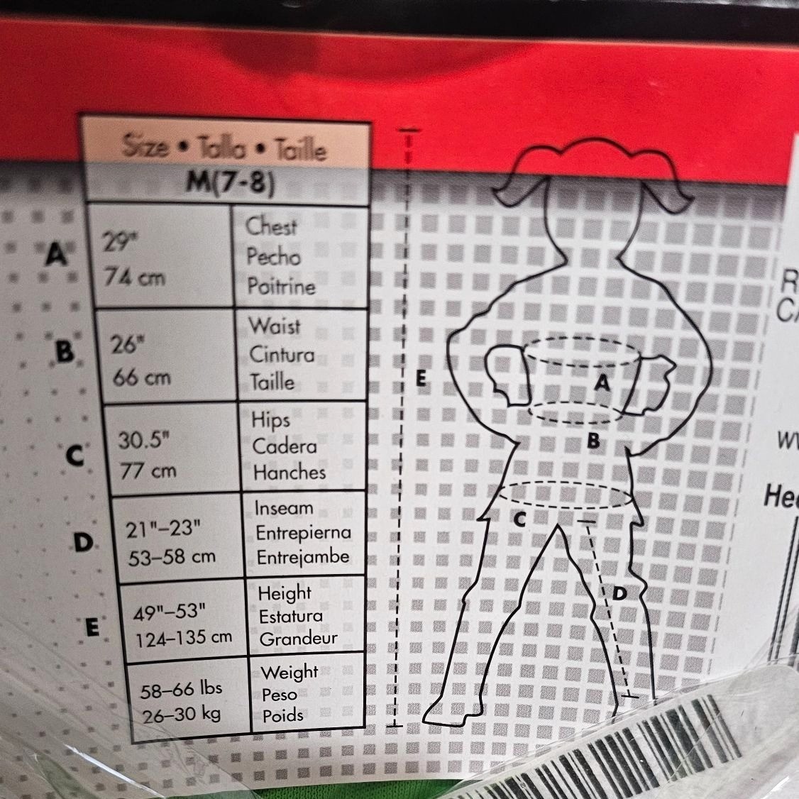 Luigi Costume Girls 7-8 Mustache Stick Gloves Hat Jumpsuit Super Mario Cute NEW