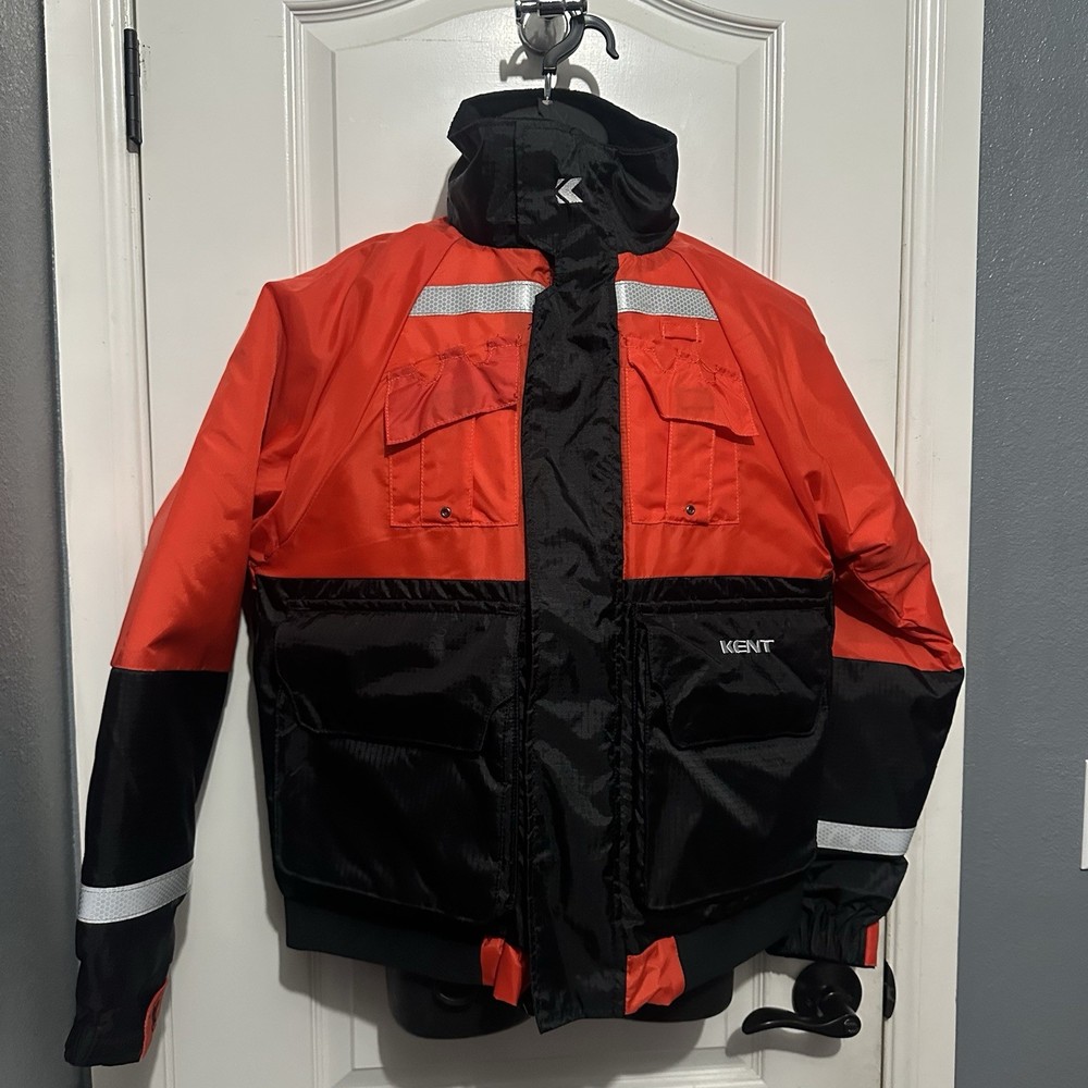 KENT Deluxe Flotation Jacket PFD medium Orange 3035