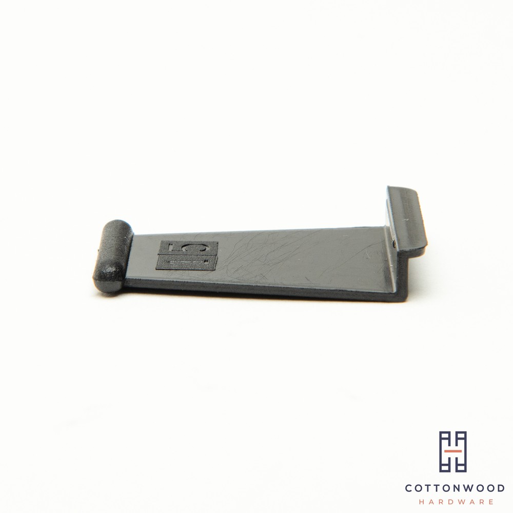 SOLID Pull Tabs for Window Screens - BLACK -- MADE IN THE USA - FREE SHIPPING