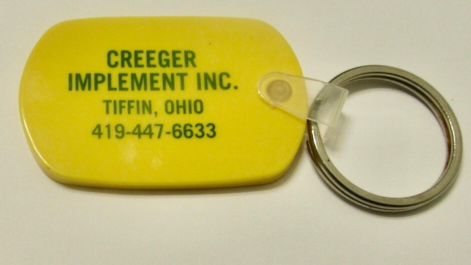John Deere Dealer Keychain / Ring