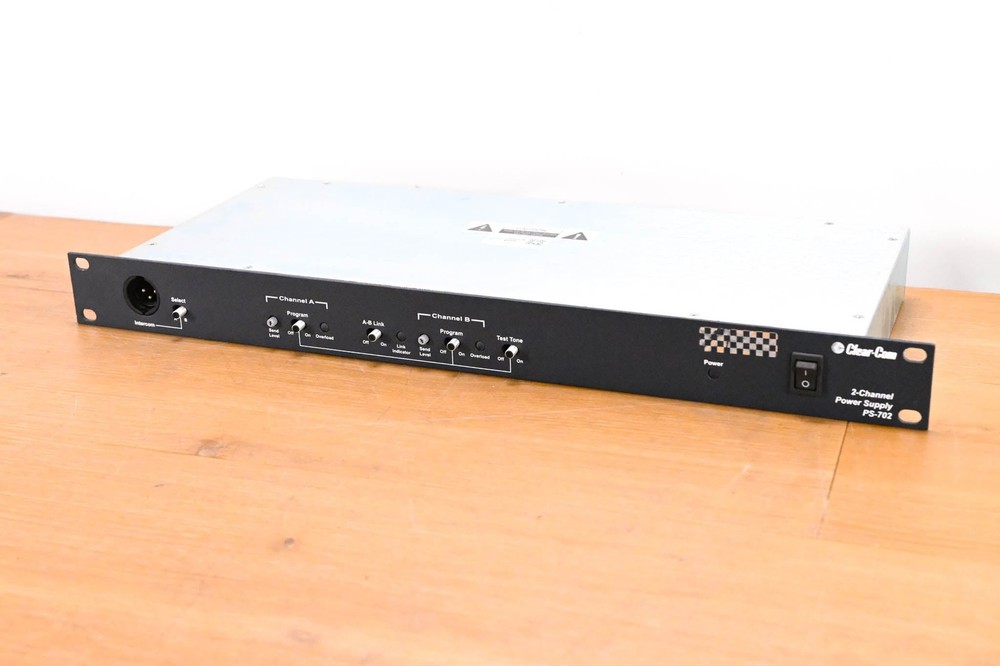 Clear-Com PS-702 2-Channel Intercom Power Supply CG01PYM
