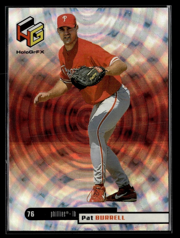 !!!     PAT BURRELL  UPPER DECK    BASEBALL ROOKIE CARD $$