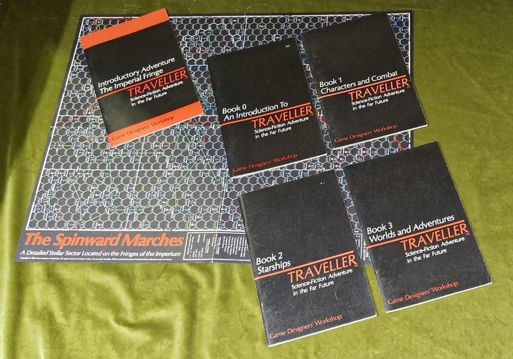 GDW Traveller Deluxe Edition - complete Large Box Version