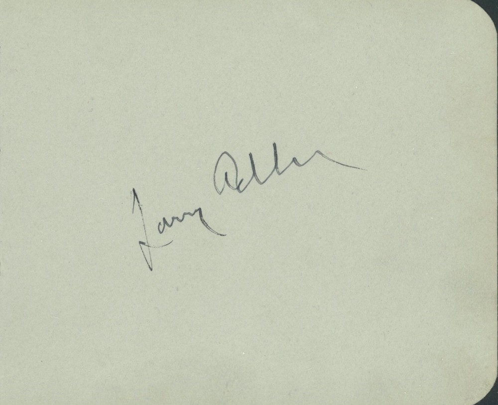 Vintage Larry Adler Autograph