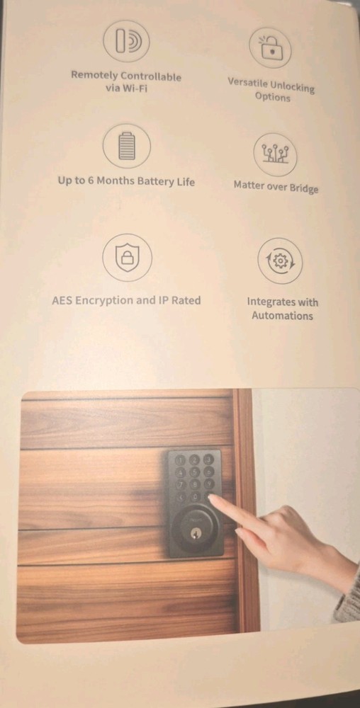 Aqara Smart Lock B50 Black